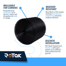 Load image into Gallery viewer, Critter Guard Mesh Roll & Kits (for Solar Panels)