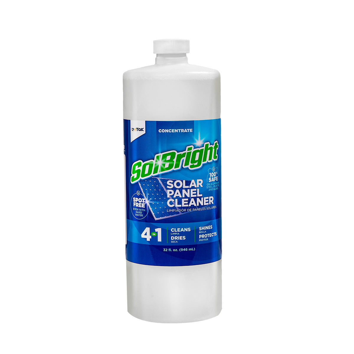 SolBright Solar Panel Cleaner (32oz) RoTak Products